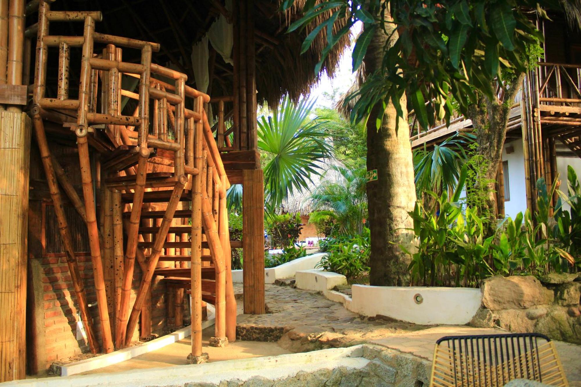 Hierba Buena Eco Hostel 埃尔扎伊诺 外观 照片
