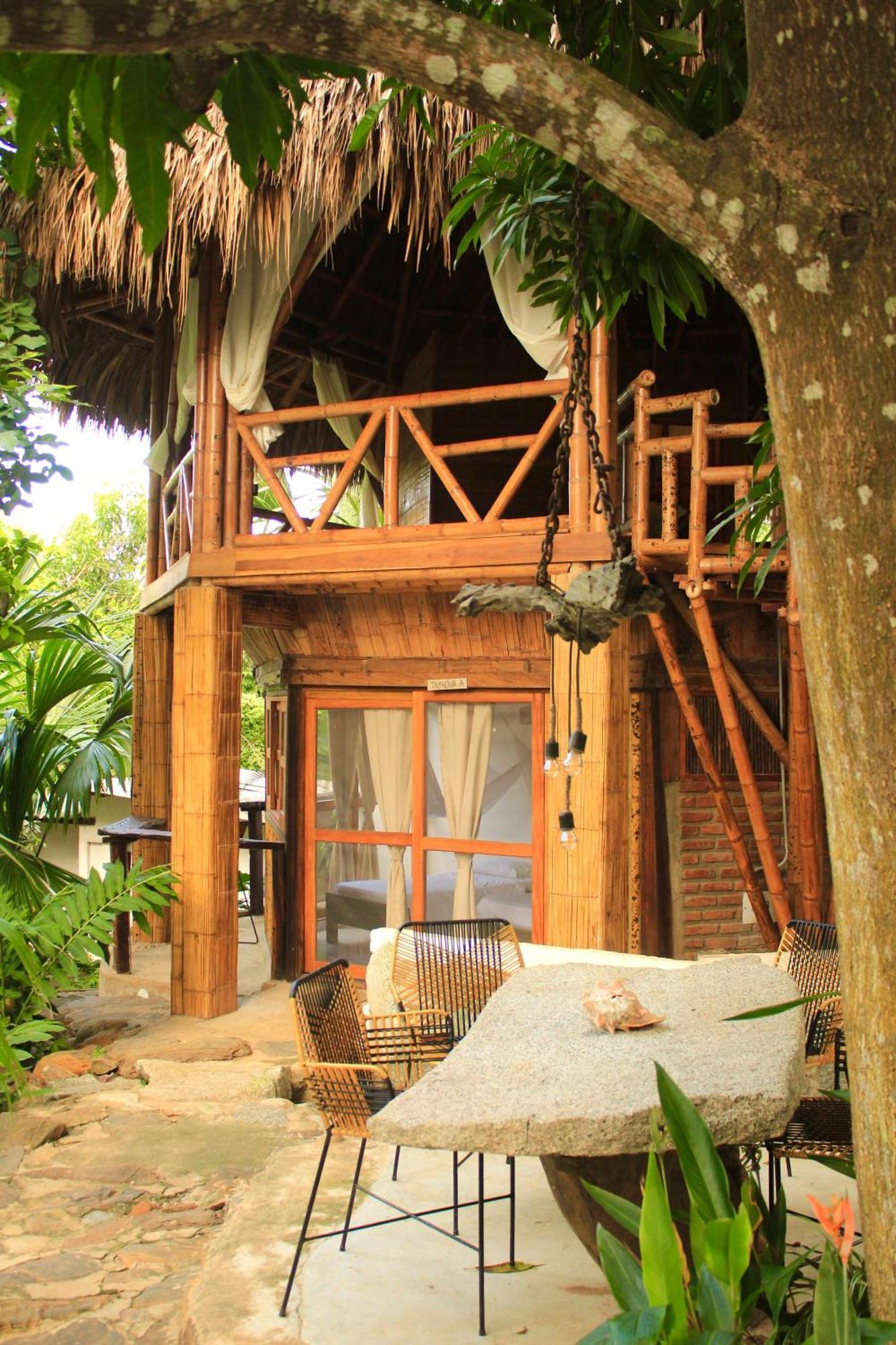Hierba Buena Eco Hostel 埃尔扎伊诺 外观 照片